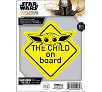 Mandalorian The Child ON Board S Stick Onz Decal, Model Number: 25069