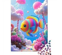 Mandarin Dragonet 1000 Piece Jigsaw Challenging Game Challenge Toy Ocean World Home Decoration Family Fun Kids Age 12 Years Up 1000pcs (75x50cm)
