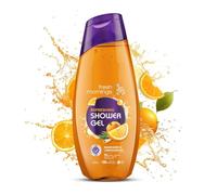 Mandarin & Lemongrass Shower Gel Body Wash - 250ml | With Vitamin C for Acne Control & Lemongrass for Body Odour | 100% Vegan & Paraben-Free | For All Skin Types