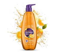 Mandarin & Lemongrass Shower Gel Body Wash - 500ml | With Vitamin C for Acne Control & Lemongrass for Body Odour | 100% Vegan & Paraben-Free | For All Skin Types