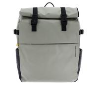 Computer Backpack with Folding Flap Mandarina Duck Eco Coated Vert 45x33x14 cm