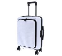 Mandarina Duck Tank Case Trolley Cabin W/Front Pocket, Optical White, Cabin, Tank CASE