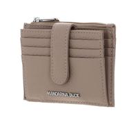 Mandarina Duck Mellow Leather Card 1 Wallet Beige Woman