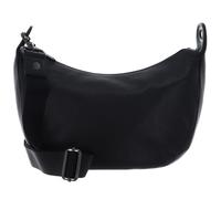 Mandarina Duck Women Mellow Leather Hobo, Black, Taglia Unica