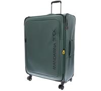 Mandarina Duck Ec Coated Exp Trolley Deep Green Dark Green 83cm