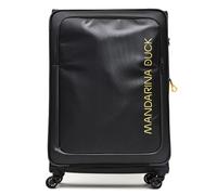 Mandarina Duck Eco Coated 4 wheels Trolley XL 83 cm with expansion pleat black