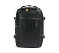 Mandarina Duck Eco Coated Backpack, 20L, unisex, black