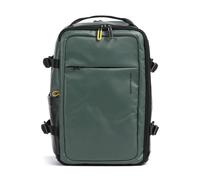 Mandarina Duck laptop backpack travel bag with laptop compartment Eco Coated Backpack Deep Green dark green