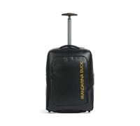 Mandarina Duck Eco Coated Backpack with wheels, black, 34L, 39 x 54 x 18cm