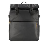 Mandarina Duck Eco Coated Laptop backpack, unisex, black
