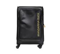 Large Flexible Expanding Trolley Bag Mandarina Duck Eco Coated Noir 78x47x27,5 cm