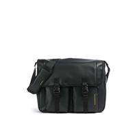 Mandarina Duck Eco Coated Messenger bag, unisex, black