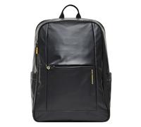 Mandarina Duck Eco Coated Backpack, 17L, unisex, black