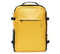 Mandarina Duck eco coated travel backpack 50 cm laptop compartment yellow