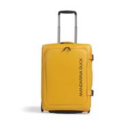 MANDARINA DUCK Travel Bag Trolley Eco Coated Wheeled Duffle Duck Yellow Dark Yellow 55cm