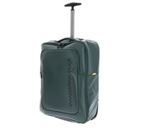 Mandarina Duck Eco Coated Trolley Backpack 34L Deep Green Dark Green 54cm