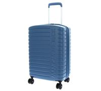 Mandarina Duck Flyduck Trolley Cabin EXP, China Blue, 35 cm x 23 cm x 55 cm, Nuova Linea superleggera in policarbonato