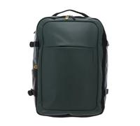 Mandarina Duck laptop backpack travel bag with laptop compartment Eco Coated Backpack Deep Green dark green