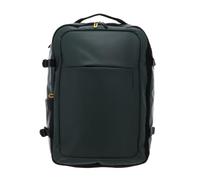 Mandarina Duck laptop backpack travel bag with laptop compartment Eco Coated Backpack Deep Green dark green