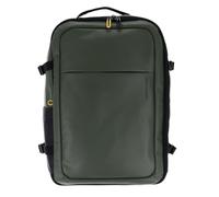 Mandarina Duck laptop backpack travel bag with laptop compartment Eco Coated Backpack Pine Green khaki