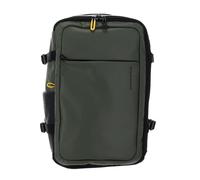 Mandarina Duck laptop backpack travel bag with laptop compartment Eco Coated Backpack Pine Green khaki