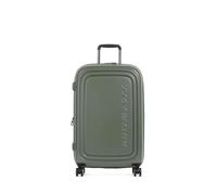 Mandarina Duck large Logoduck ribbed trolley suitcase - Green One Size