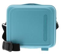 Mandarina Duck Logoduck Beauty Case, 28.5 x 26.5 x 16.5 (L x H x W), Aqua, Standard Size, Beauty case rigido in policarbonato