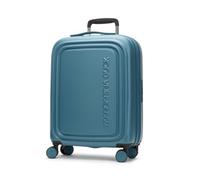 Mandarina Duck Logoduck + Expandable Cabin Trolley Tailor Blue Teal 55cm