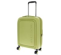 Mandarina Duck Logoduck + Expandable Cabin Trolley Winter Olive Light Green 55cm
