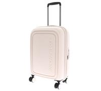 MANDARINA DUCK Logoduck + Expandable Trolley S White Mocha