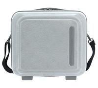 Mandarina Duck LOGODUCK + Glitter Glitter Silver Beauty Case (Silver) 28.5x26.5x16.5 (LxHxW)