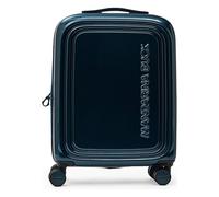 Mandarina Duck Logoduck + Metal 4 wheels Trolley S 55 cm with expansion pleat blue