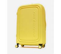 Expandable trolley bag Mandarina Duck Logoduck + XL Jaune 82x52x34 cm