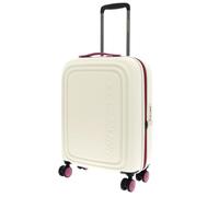 Mandarina Duck LOGODUCK + Trolley Cabin EXP, Raspberry Smoothie, 40+1 cm x 20+1 cm x 55 cm, Linea iconica di in policarbonato