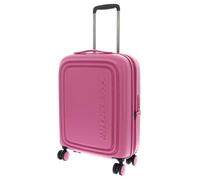 Mandarina Duck LOGODUCK + Trolley Cabin EXP, Red Violet, 41 cm x 21 cm x 55 cm, Linea iconica di in policarbonato