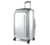 Mandarina Duck LOGODUCK + Trolley MEDIUM EXP Silver (Silver) 45x69x32/35 (LxHxW)