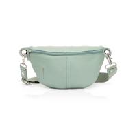 Mandarina Duck Mellow Leather Bum Bag, Women's, Iceberg Green, Taglia Unica