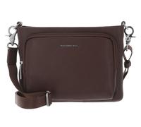 MANDARINA DUCK Mellow Leather Crossover Bag Milk Chocolate