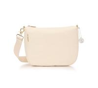 Mandarina Duck Mellow Leather Hobo Fzt79 Shoulder Bag Beige,White