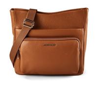 Mandarina Duck Mellow Leather Medium Shoulder Bag Brown