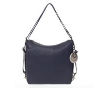 Mandarina Duck Mellow Leather Shoulder Bag Genuine Leather 36 cm blue