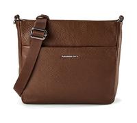 Mandarina Duck Mellow Leather Squared Shoulder Bag Brown