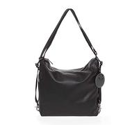 Mandarina Duck Mellow Leather Backpack bag, 9L, female, black