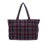 Mandarina Duck Tartan Shopper Bag 42 cm red