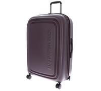Mandarina Duck Logoduck + 4 wheels Trolley L 75 cm brown