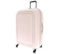 Mandarina Duck Logoduck + 4 wheels Trolley L 75 cm white
