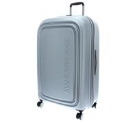 Mandarina Duck Spinner (4 wheels) Logoduck+ 115L, 52 x 82 x 34 cm, Silver