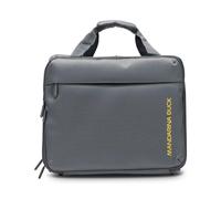Mandarina Duck Trolley with Laptop Compartment Zephyr Rolling Tote Graphite Dark Grey 40cm