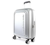 Mandarina Duck Unisex Logoduck + Trolley Cabin P10SZV54 Trolley, SILVER, 40x55x20(LxHxW)