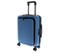 Mandarina Duck Unisex Tank Case Trolley Cabin W/Front Pocket Black P10fsv22 Luggage Suitcase, China Blue, Standard Size, Linea iconica di in policarbonato